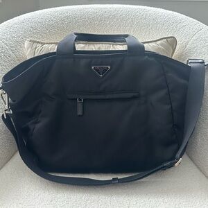 Black Prada Nylon Tote